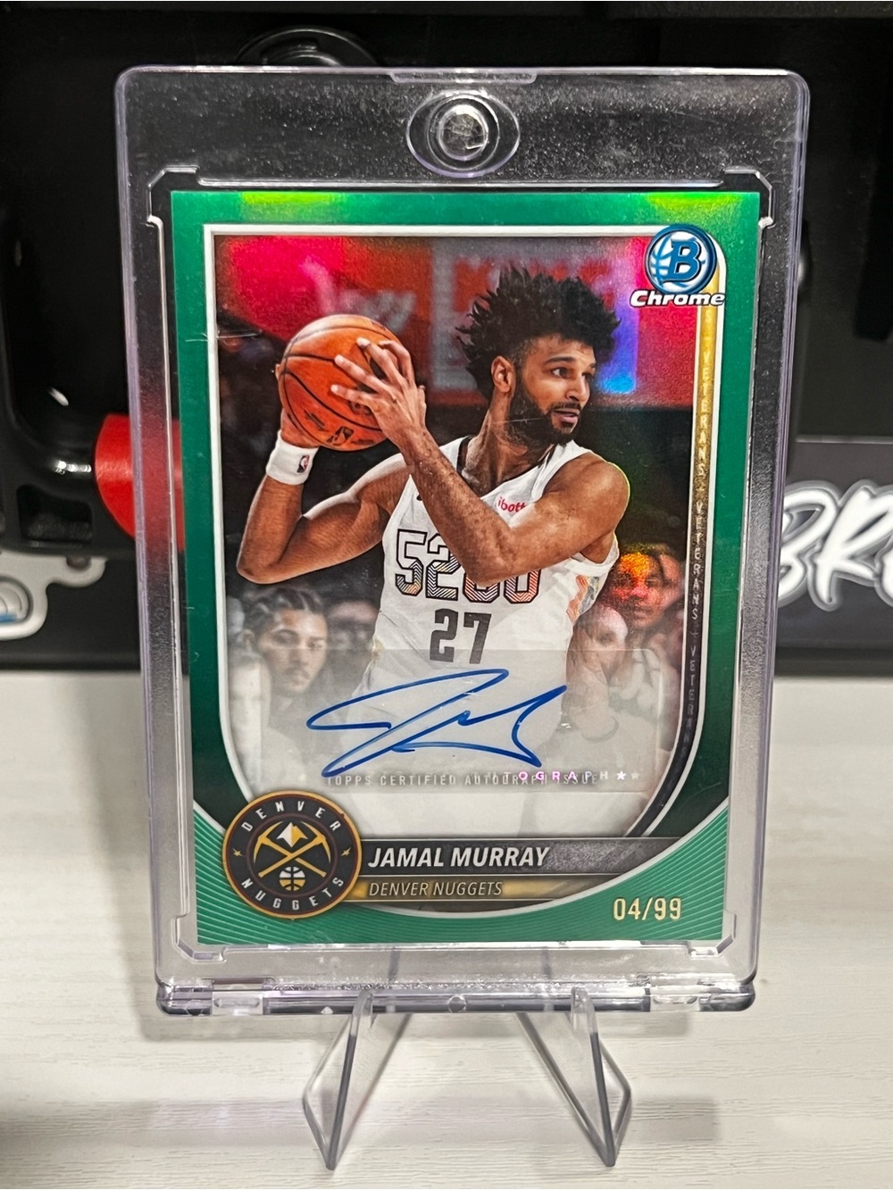 Jamal Murray auto /99 card
